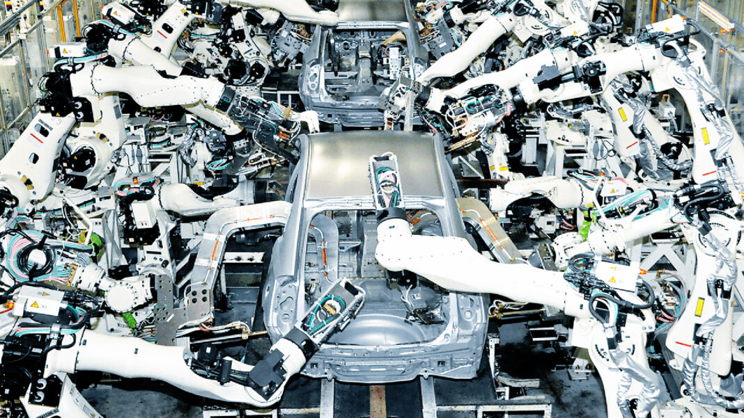 car production line