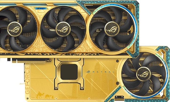 ASUS ROG Astral GeForce RTX 5090 Dhahab “Gold” Edition