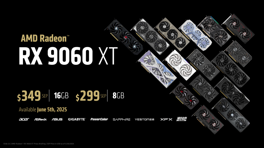 AMD Radeon RX 9060 XT